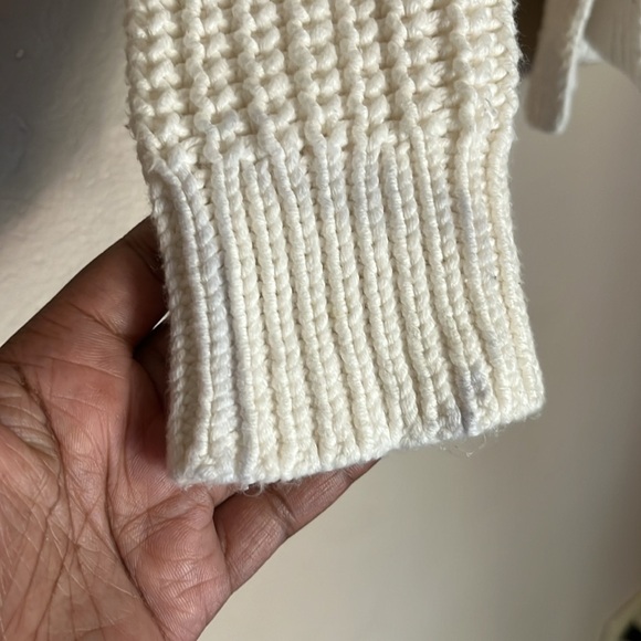 Nautica Womens Sweater Size Small Mixed Cable Knit Long Sleeve - Picture 8 of 9